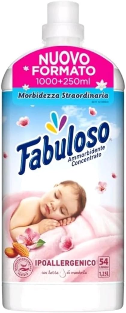 Fabuloso Ammorbidente Concentrato Ipoallergenico 1250ml, 1250ml