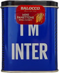 Balocco Inter (Edizione 2023) Mini Panettone con Uvetta e Senza Canditi 80g
