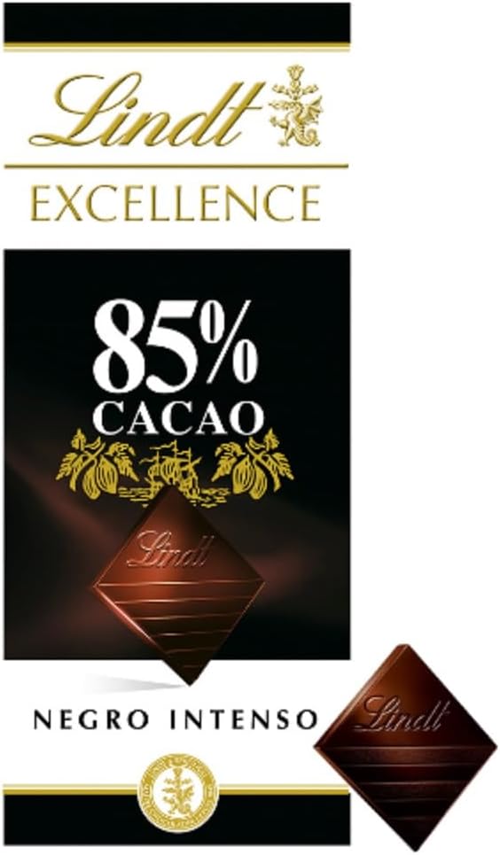 Lindt&Sprungli Tavoletta Excellence 85% - 4 Confezioni da 100 g