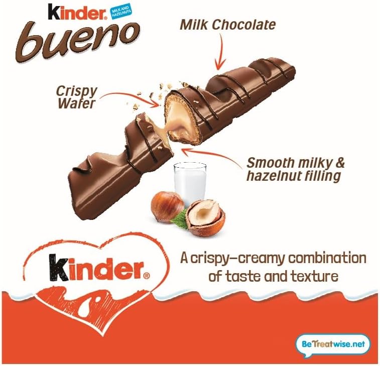 Kinder Bueno ;2 x 21.5 gr