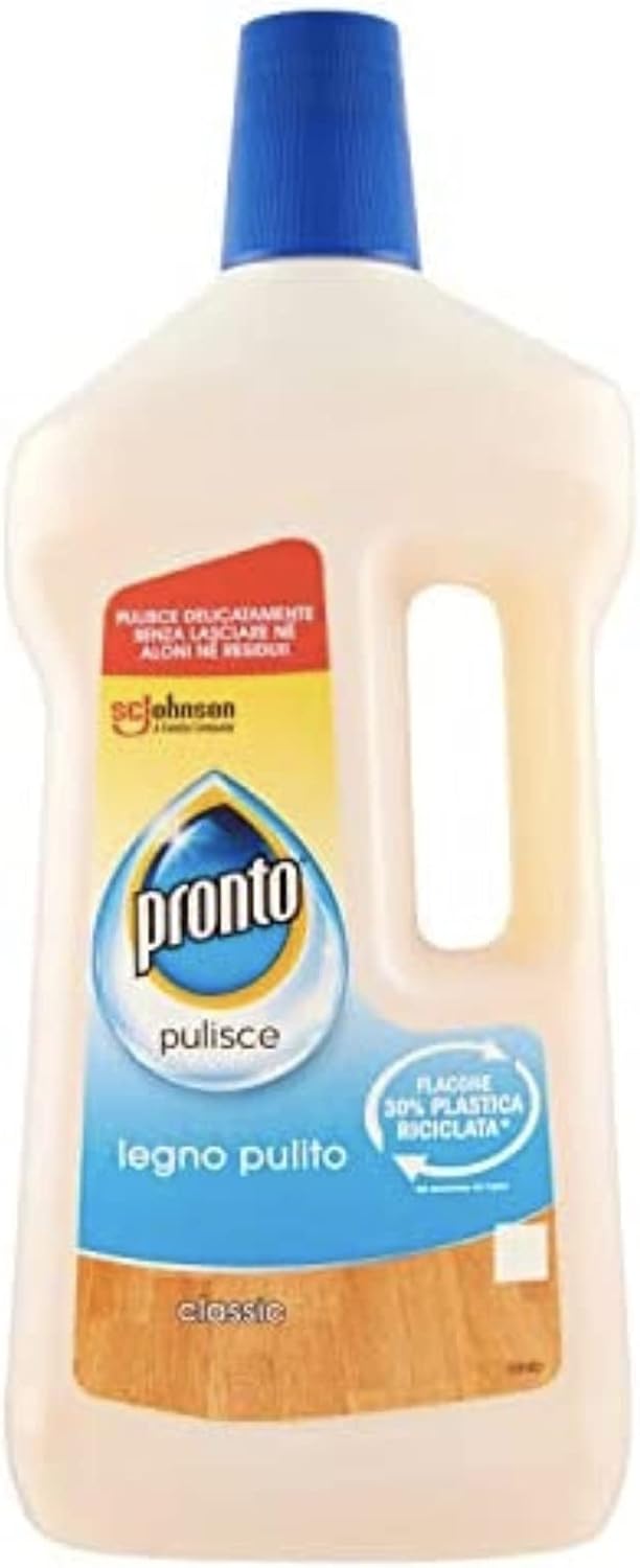 12 x PRONTO Detergente Legno 5 In 1 750 ML