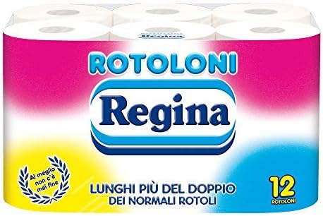 REGINA Carta Igienica 12 Rotoloni