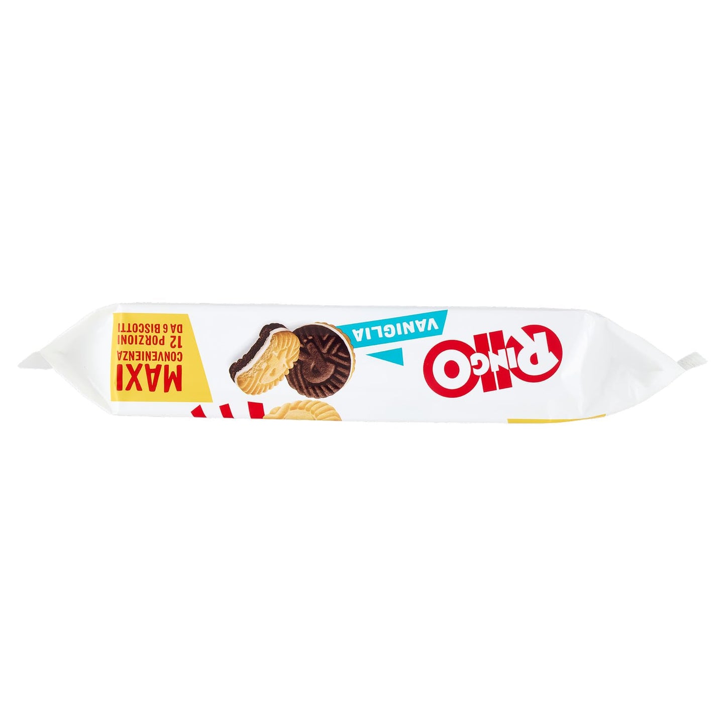 Pavesi Snack Ringo Vaniglia, Biscotti Farciti con Crema al Gusto Vaniglia, Snack per Merenda o Pausa Studio, Formato Bipacco Confezione da 660 g
