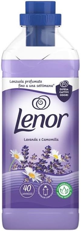 Lenor Ammorbidente Liquido Lavanda e Camomilla, 840 ml