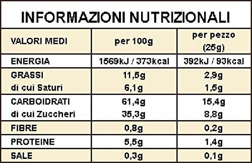 Dolcetto Merendine di Pan di Spagna Farcite all'Albicocca, 8 x 25g