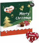Kinder Love Mini Edizione Merry Christmas Confezione con 25 Cuori di Cioccolato Finissimo al Latte con Ripieno al Latte 107g