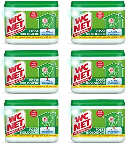 72 Caps WC Net Professional Fosse Biologiche WCNet per il bagno fossa biologica