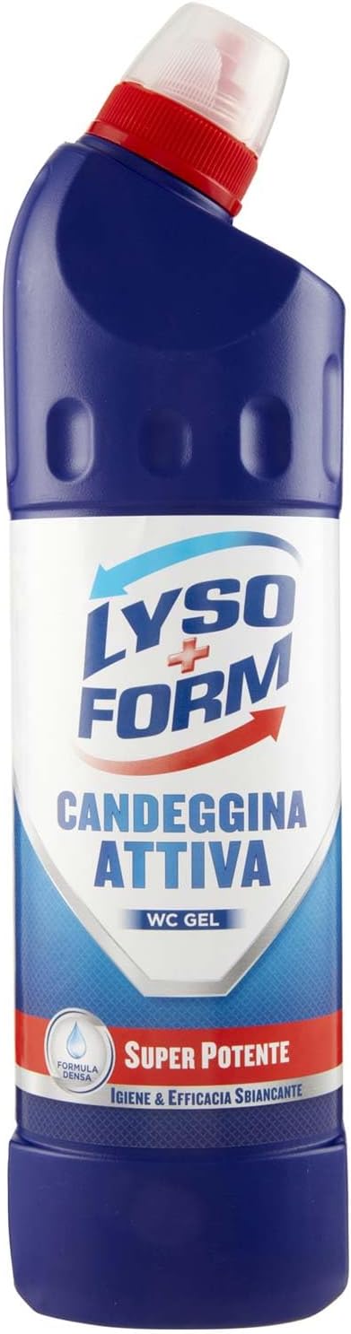 Lysoform Detergente Wc Gel Candeggina 750ml, 750ml