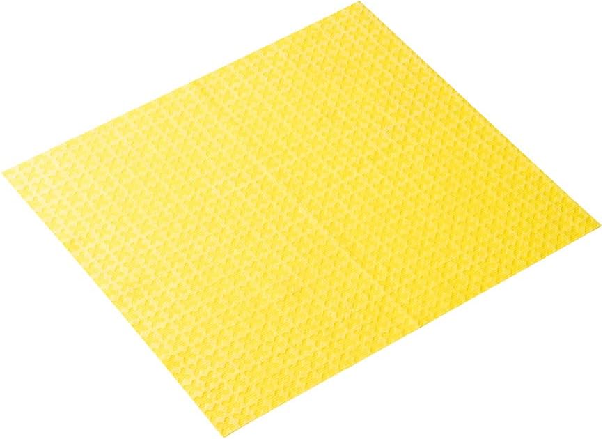 Vileda Actifibre Vetri e Finestre 36x32cm 1pz Panno, Fibre, Giallo, 0,7x18,5x25 cm