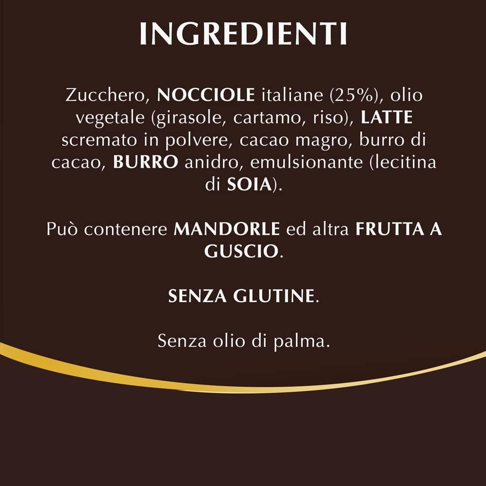 Lindt Crema Spalmabile alle Nocciole, Formato 200g