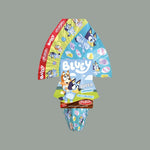 Lucgel Srl 1 Pz Uovo Cioccolato al Latte con Sorprese BLUEY da 220g anno 2023