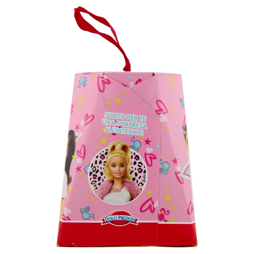 Dolci Preziosi Soffice Pandorino con Sorpresa all'Interno, 80g - Barbie