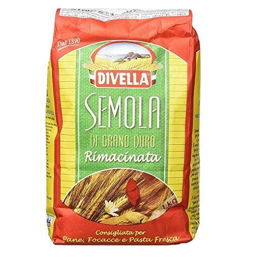 DIVELLA FARINA DI SEMOLA RIMACINATA 1 KG