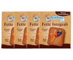 4X Mulino Bianco Fette Biscottate Integrali Spesse, Croccanti e Friabili 315g [4 Confezioni]