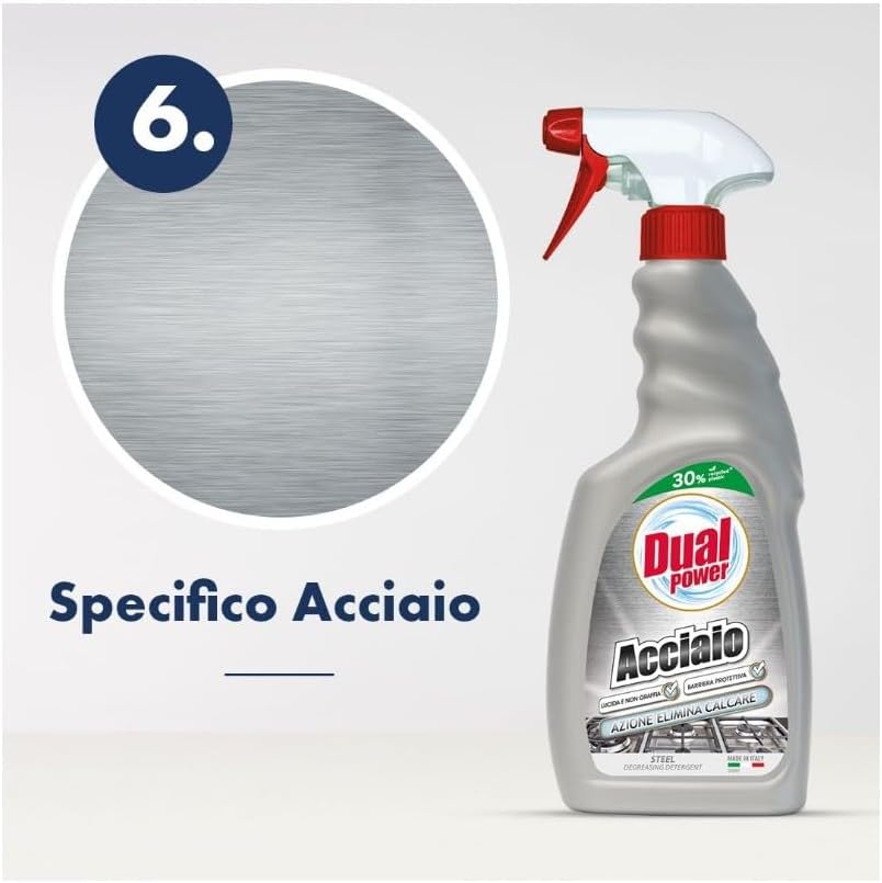 DUAL POWER ACCIAIO & INOX SPRAY 500ML