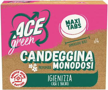 ACE CANDEGGINA GREEN MONODOSE, Confezione da 14 tabs