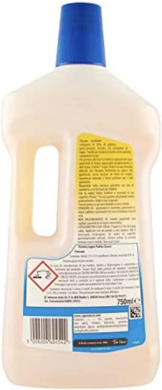 6 x PRONTO 750ML Legnopulito 5 in 1 detergente per pavimenti in legno