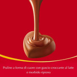 Lindt Scatola Regalo Cioccolatini Lindor a Forma di Cuore al Cioccolato al Latte, in confezione 57g