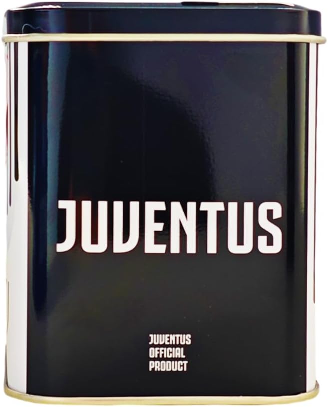 Mini Panettone BIANCONERO con Uvetta e Senza Canditi in Latta per Juventus 80g (2024)