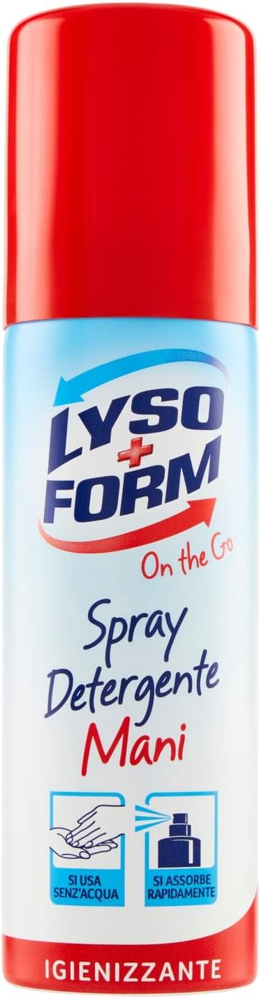 Lysoform On the Go - Spray Detergente Mani Igienizzante