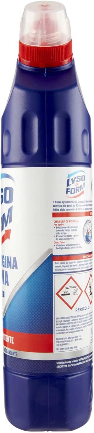 Lysoform Detergente Wc Gel Candeggina 750ml, 750ml