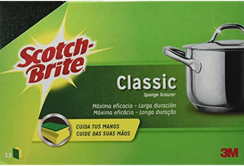 Scotch-Brite – SALVAUÑAS Verde Duplo – [Confezione da 4]