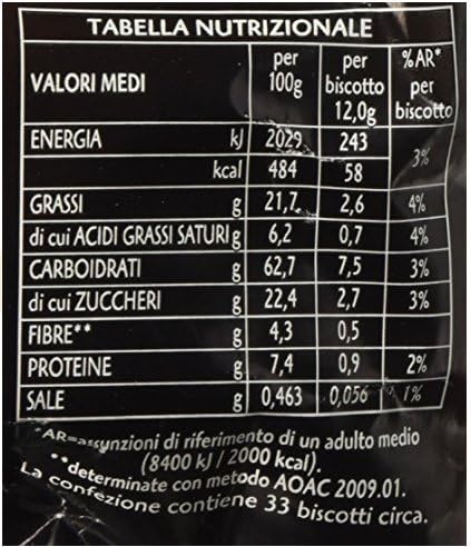Pavesi Gocciole Extra Dark (400g) - 4 Pacchi da 400 g - [1,6Kg]