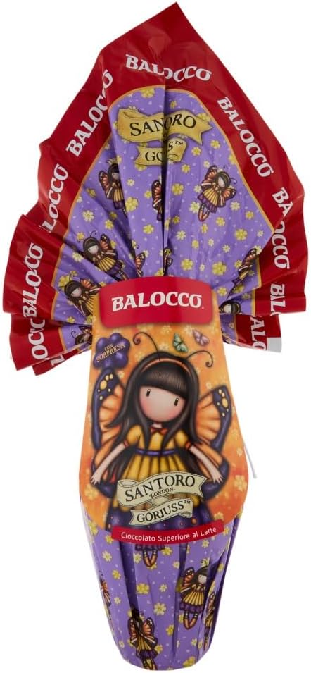 BaIocco Uovo di Cioccolato Superiore al Latte con Sorpresa per gorjuss santoro london 240g (EDIZIONE PASQUA 2026)