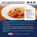 Barilla Salsa Basilico Pasta e Pizza, 400g, Italia | Progetto non OGM verificato | Vegano | Senza glutine | Senza coloranti aggiunti o Presevativi