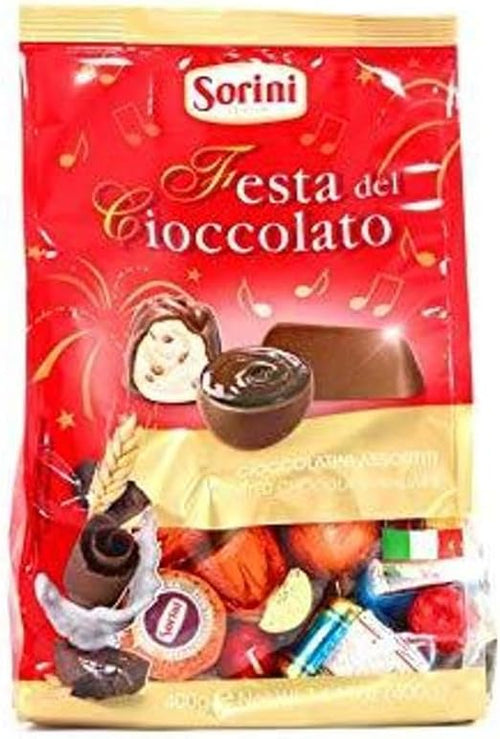 Sorini Cioccolatini Assortiti Festa del Cioccolato, 400g