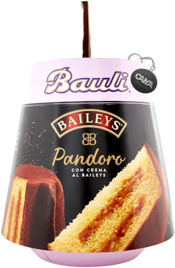 Bauli Pandoro Baileys Soffice Specialità con Crema al Liquore Baiyles e Cacao Zuccherato 750g