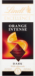 Lindt Excellence Orange Intense, 100g