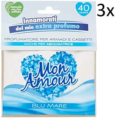 Felce Azzurra Mon Amour Blu Mare Profumatore Armadio armadio e cassetti 12 g