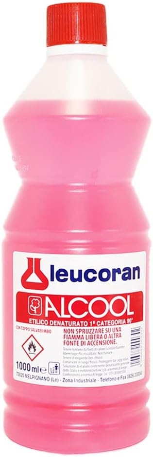 Alcool Denaturato Leucoran da 1000 Ml