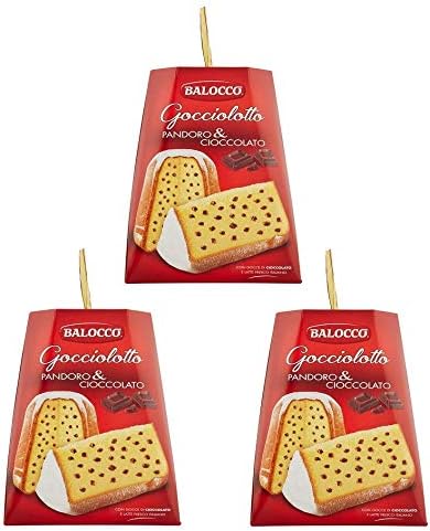 3 PANDORI AL CIOCCOLATO GOCCIOLOTTO 800 GR L'UNO