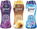 Lenor, Set di profumi per la biancheria, profumo di fiori di ametista, orchidea dorata, freschezza di aprile, 3 x 210 g