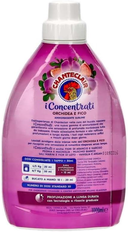 Chanteclair Ammorbidente Sublime I Concentrati Oechidea e Fico, 1000 ml