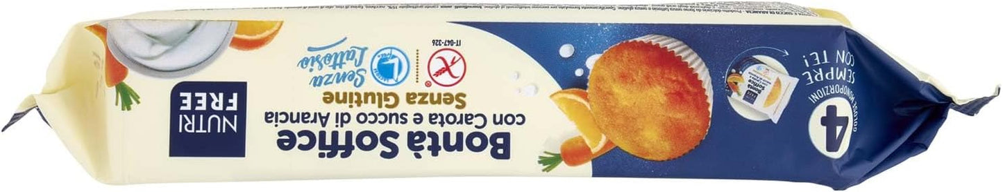 Nutrifree Bonta' Soffice Con Carota E Succo Di Arancia Gr35x4, 140g