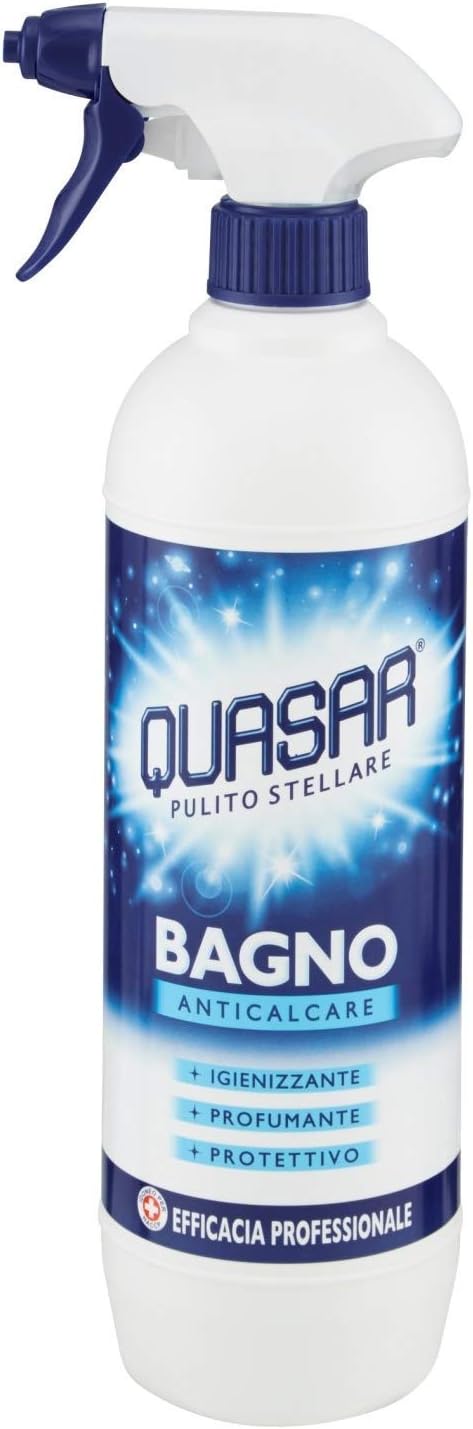 5 X Quasar Bagno Base, Detergente,650 ML [3250 ML]