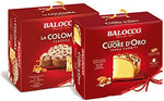 IDEA PASQUA 2021 MIX Balocco la Colomba Cuore d'ORO 750 gr.+Balocco la Colomba Classica 750 gr.
