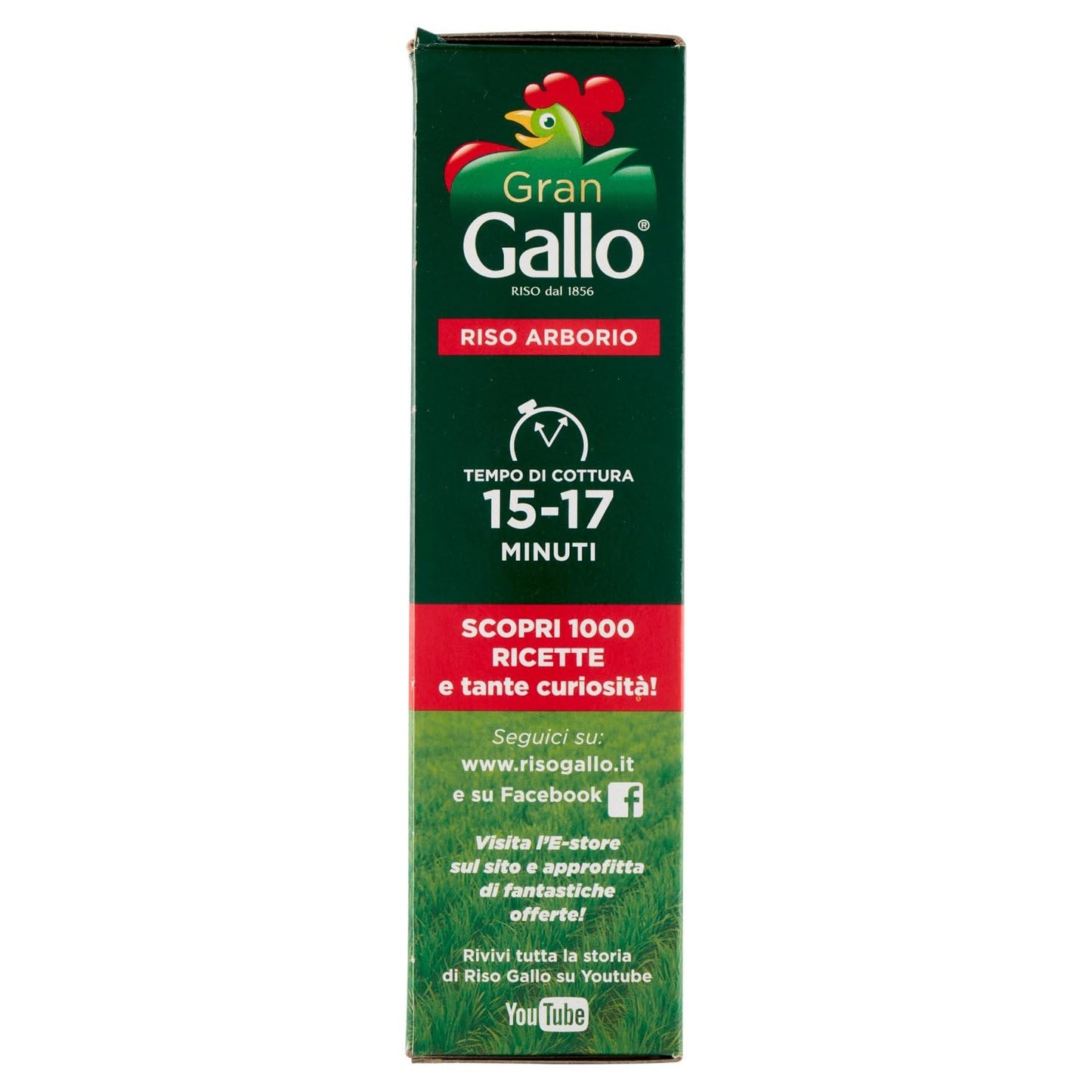 Gran Gallo - Risotti, Riso Arborio, Chicchi Grossi - 500 G - [confezione da 12]