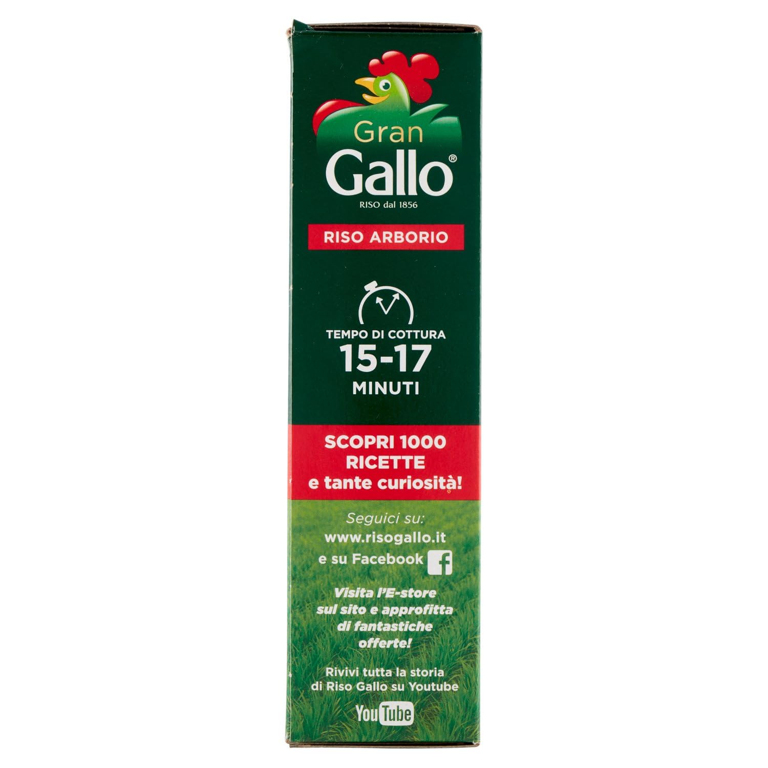 Gran Gallo - Risotti, Riso Arborio, Chicchi Grossi - 500 G - [confezione da 12]