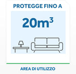 Raid Liquido Elettrico Antizanzare Comuni e Tigre, Inodore, Formato Convenienza, Confezione da 2 Diffusori e 2 Ricariche, 60 Notti