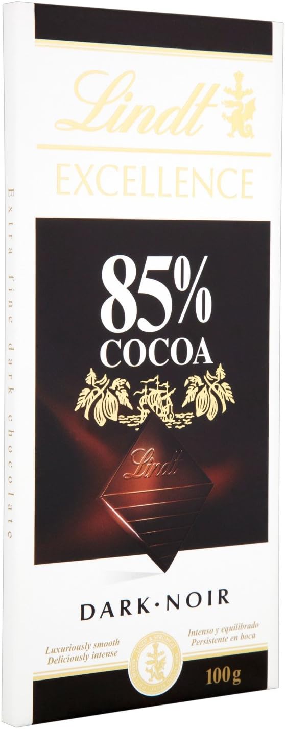 Lindt&Sprungli Tavoletta Excellence 85% - 4 Confezioni da 100 g