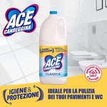 ACE Candeggina Classica, Confezione da 2 Flaconi x 5 Litri