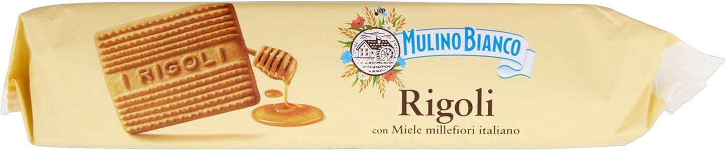 Mulino Bianco Biscotti Frollini Rigoli con Miele, 400g