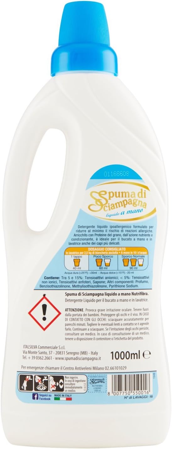 Spuma di Sciampagna - Bucato Nutrifibra Ml.1000