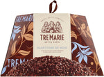 3X Tre Marie Re Noir Panettone con Cioccolato Extra Fondente e Granella di Fave di Cacao 900g (2024)