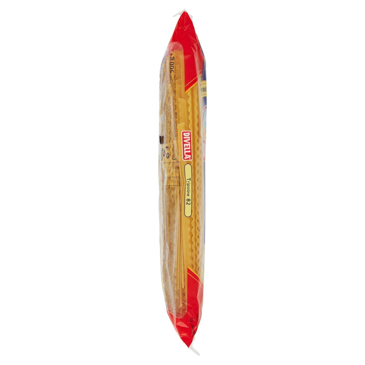 Divella - Tripoline 82, Pasta di Semola di Grano Duro, 500 g - [confezione da 12]