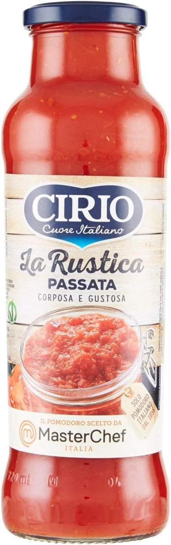Cirio, Cuore Italiano Passata Rustica, Corposa e Gustosa - 680 g